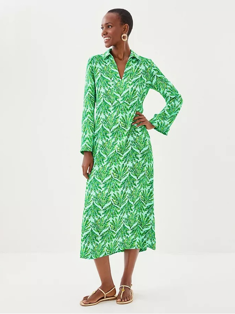 Lilly Pulitzer Simona Midi Dress - Size Medium - NWT